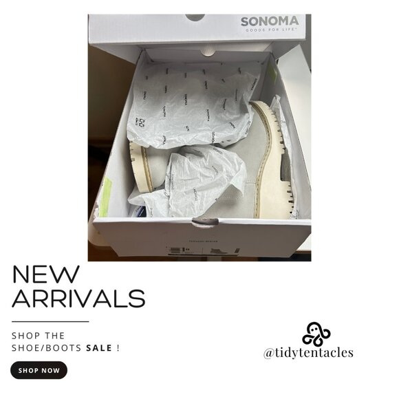 NEW Sonoma Goods For Life® Wedge Women's Ankle Boots Size 8 Grey - Picture 5 of 5